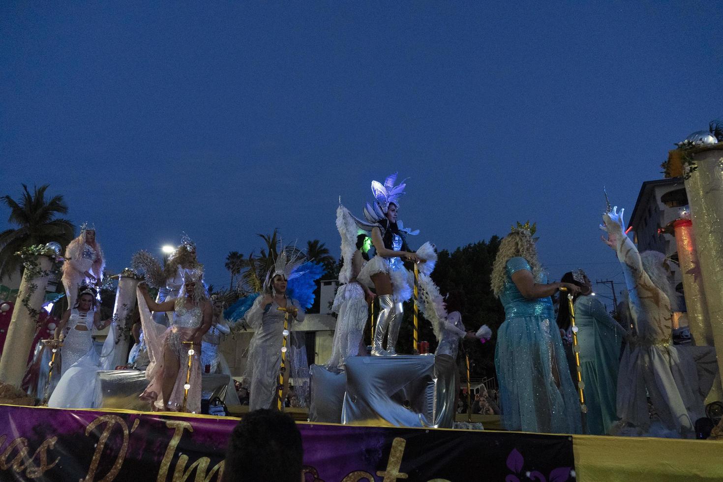 LA PAZ, MEXICO - FEBRUARY 22 2020 - Traditional Baja California Carnival photo