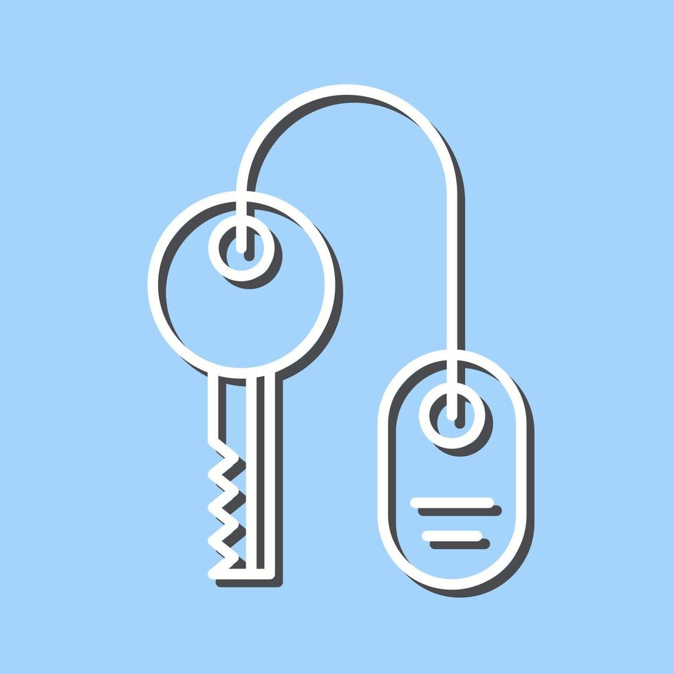 Room key Vector Icon