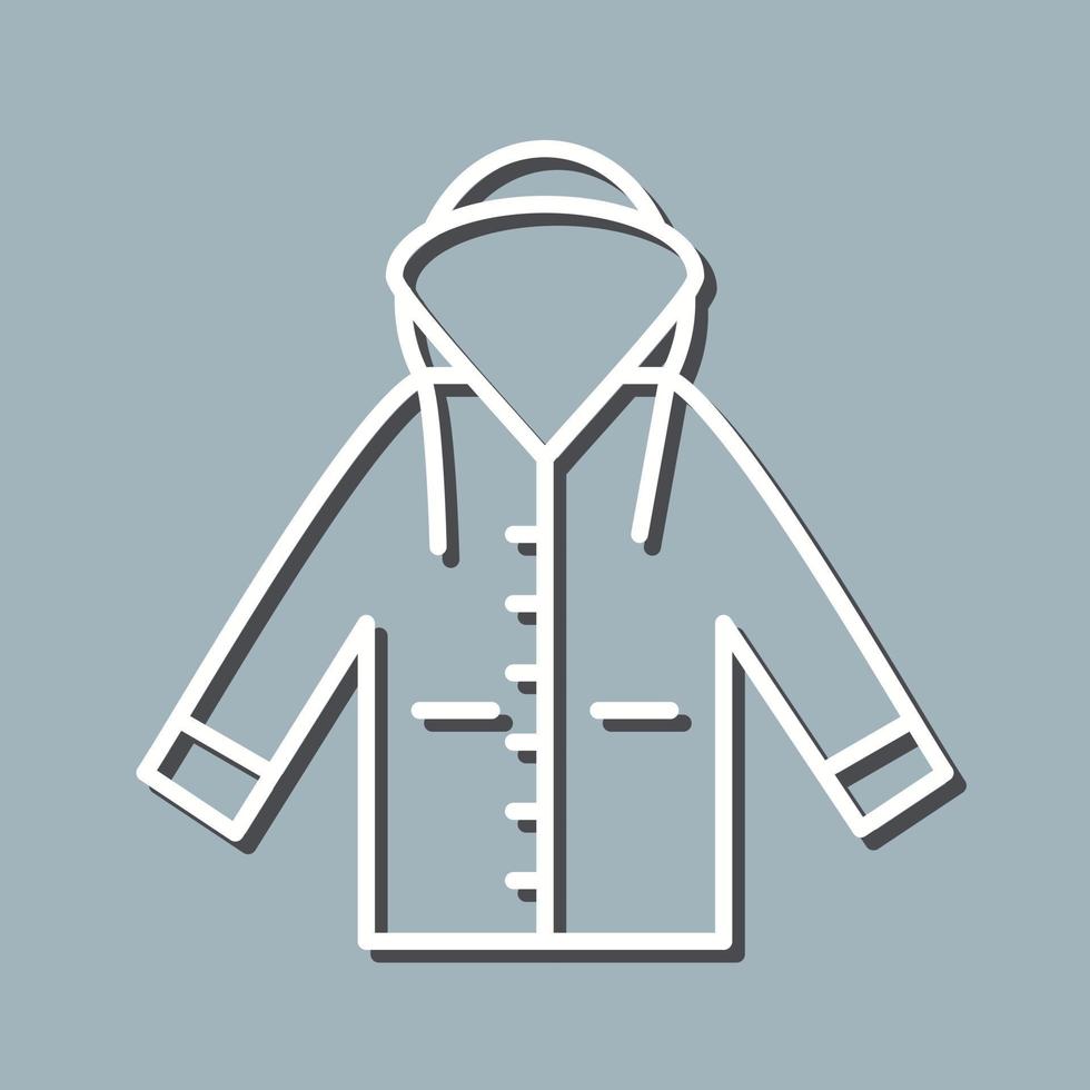 Raincoat Vector Icon
