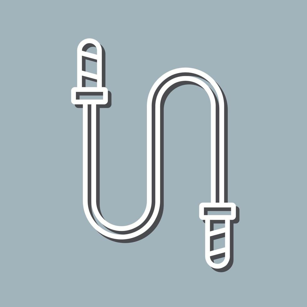 Jumping Rope Vector Icon