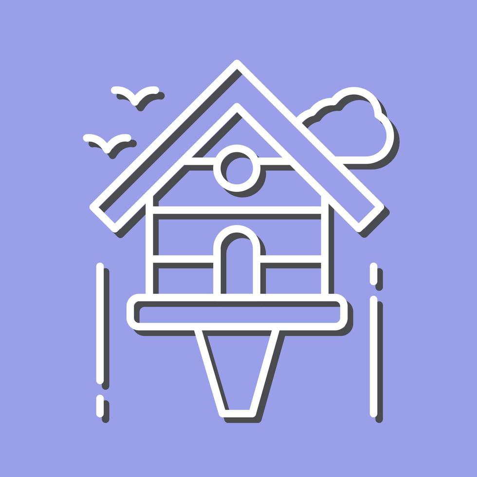 Birdhouse Vector Icon