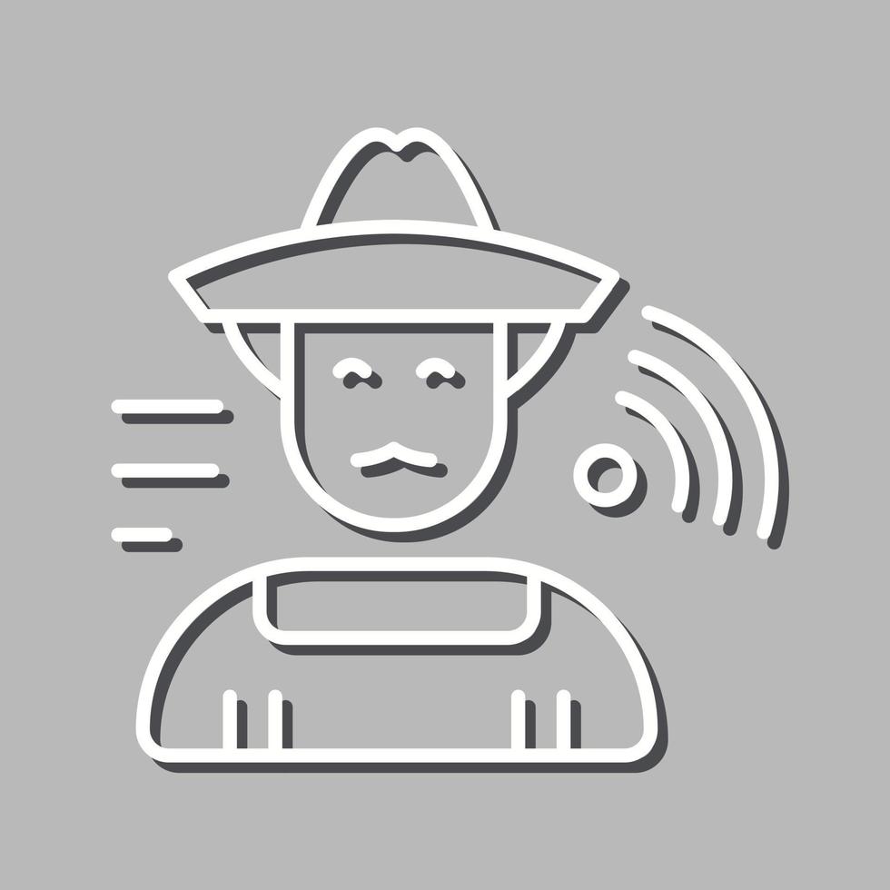 Farmer Vector Icon