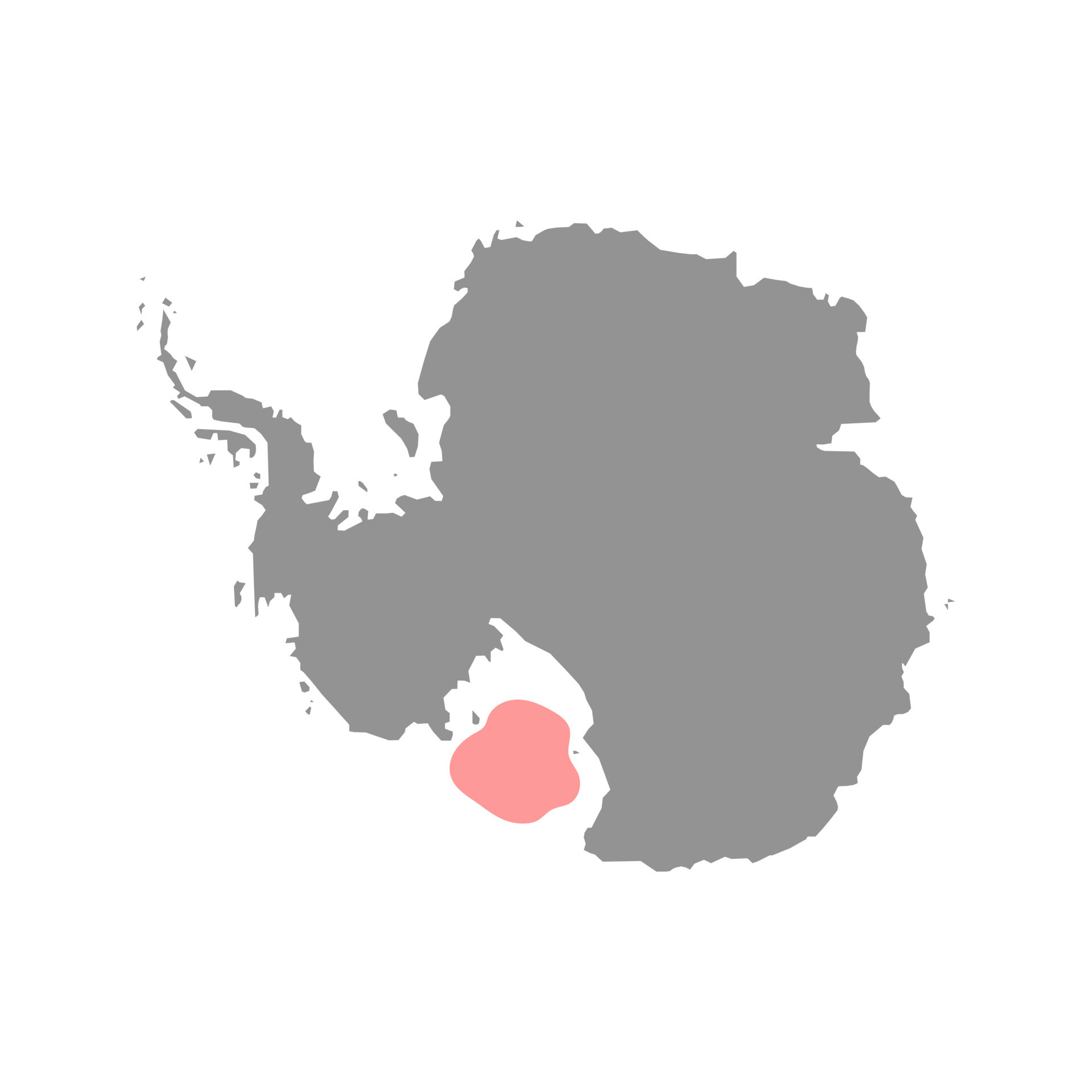 Ross Sea On The World Map Vector Illustration 20245355 Vector Art At Ross Sea On The World Map Illustration Vector