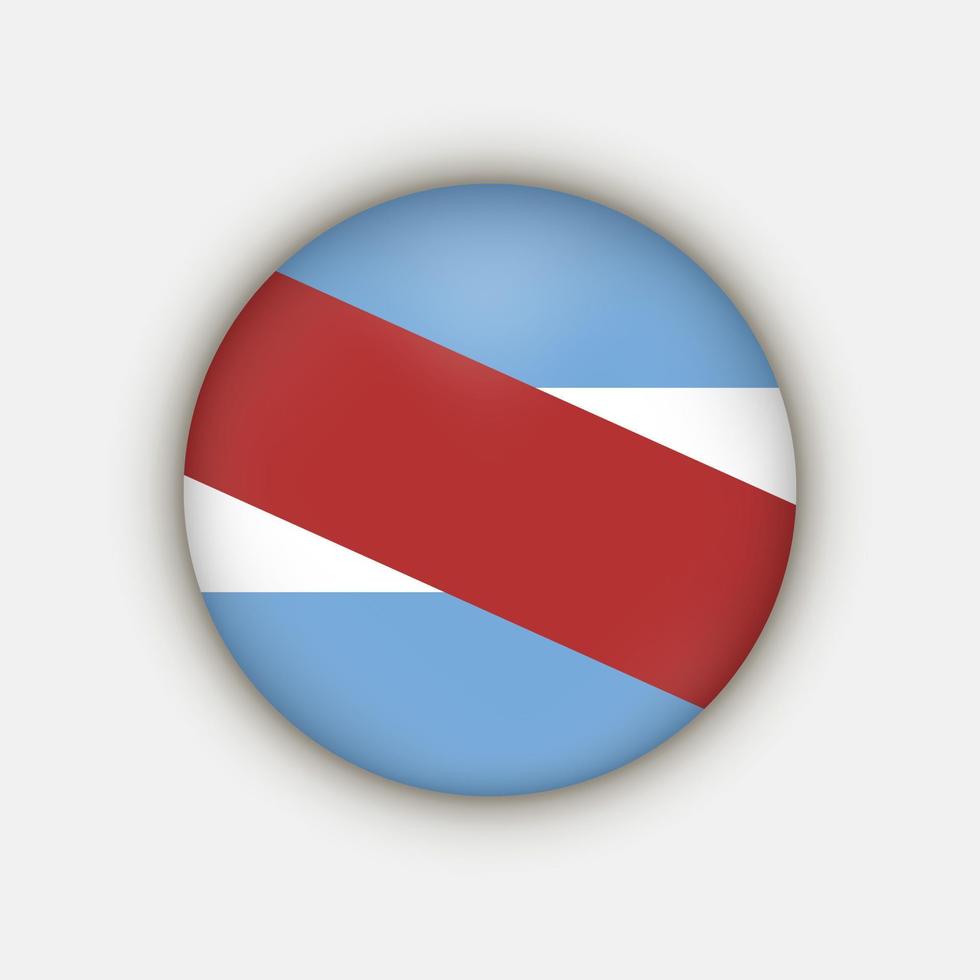bandera de entre rios. provincias argentinas. ilustración vectorial vector