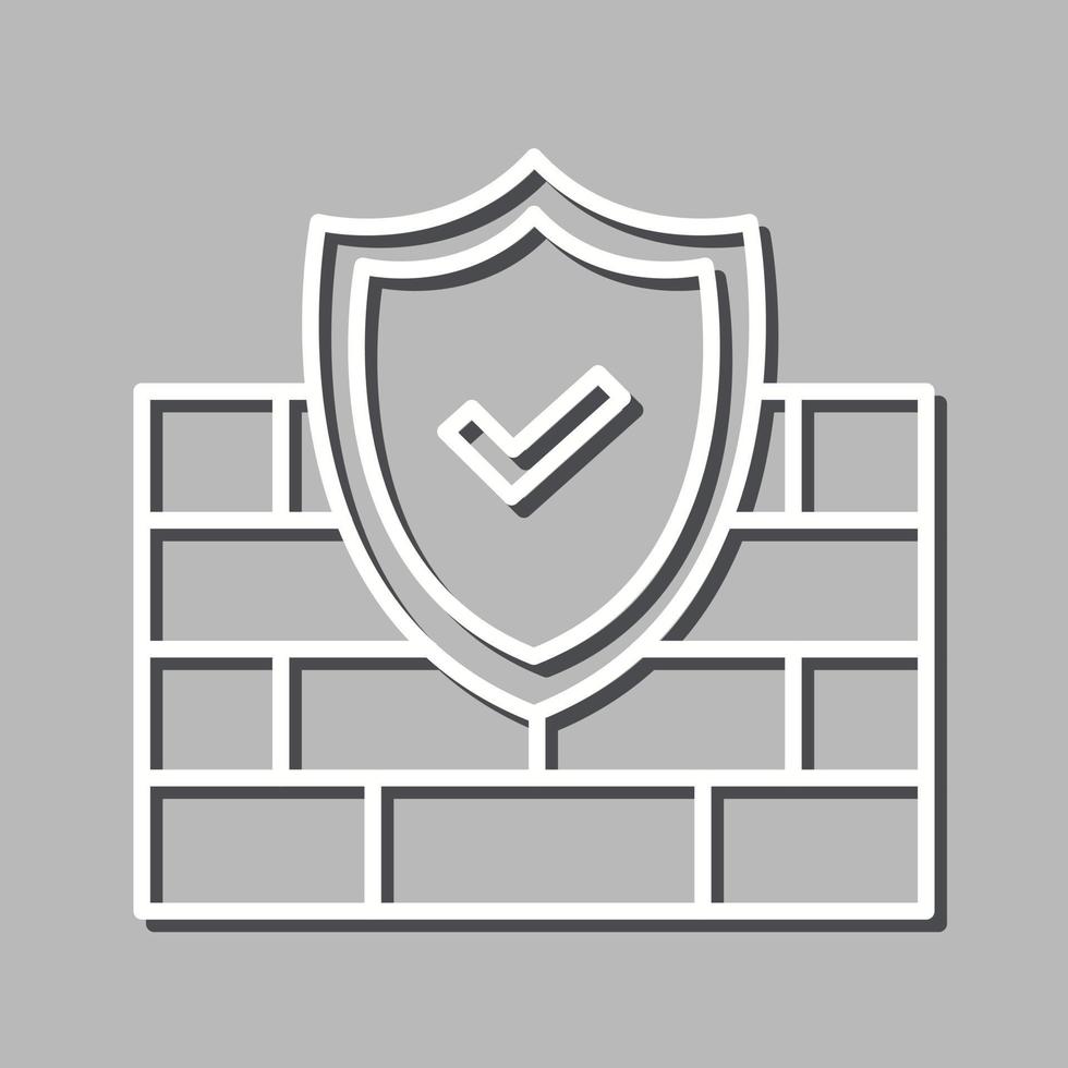 FireWall Vector Icon