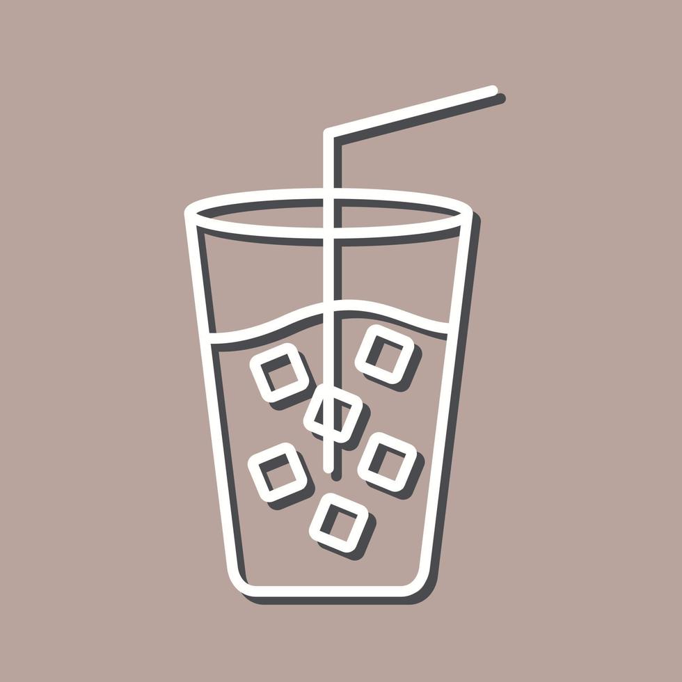 Cold Drink Vector Icon