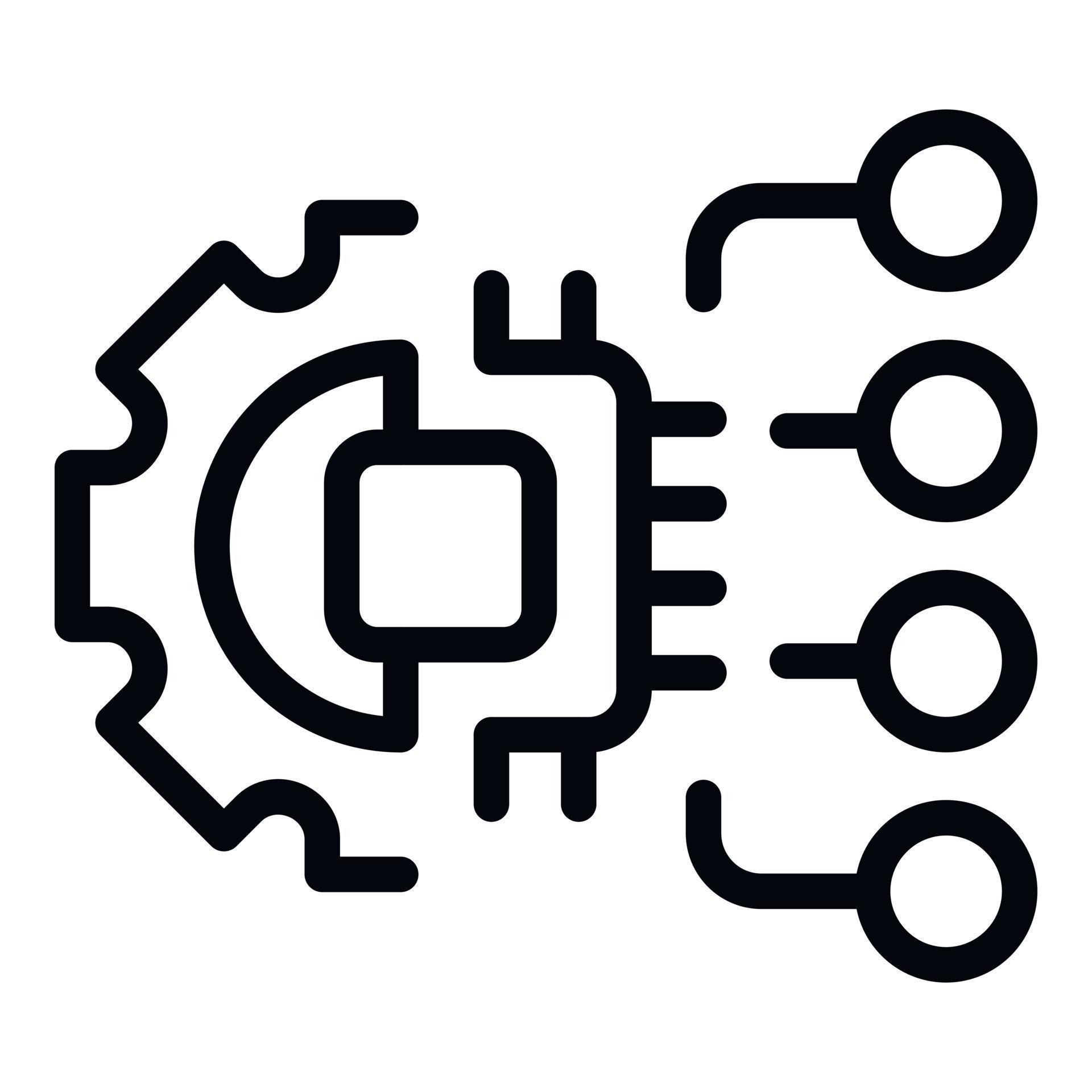 Engineer processor icon outline vector. Worker process 20245898 Vector ...
