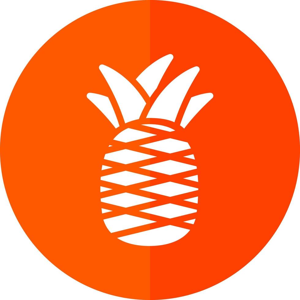 diseño de icono de vector de piña