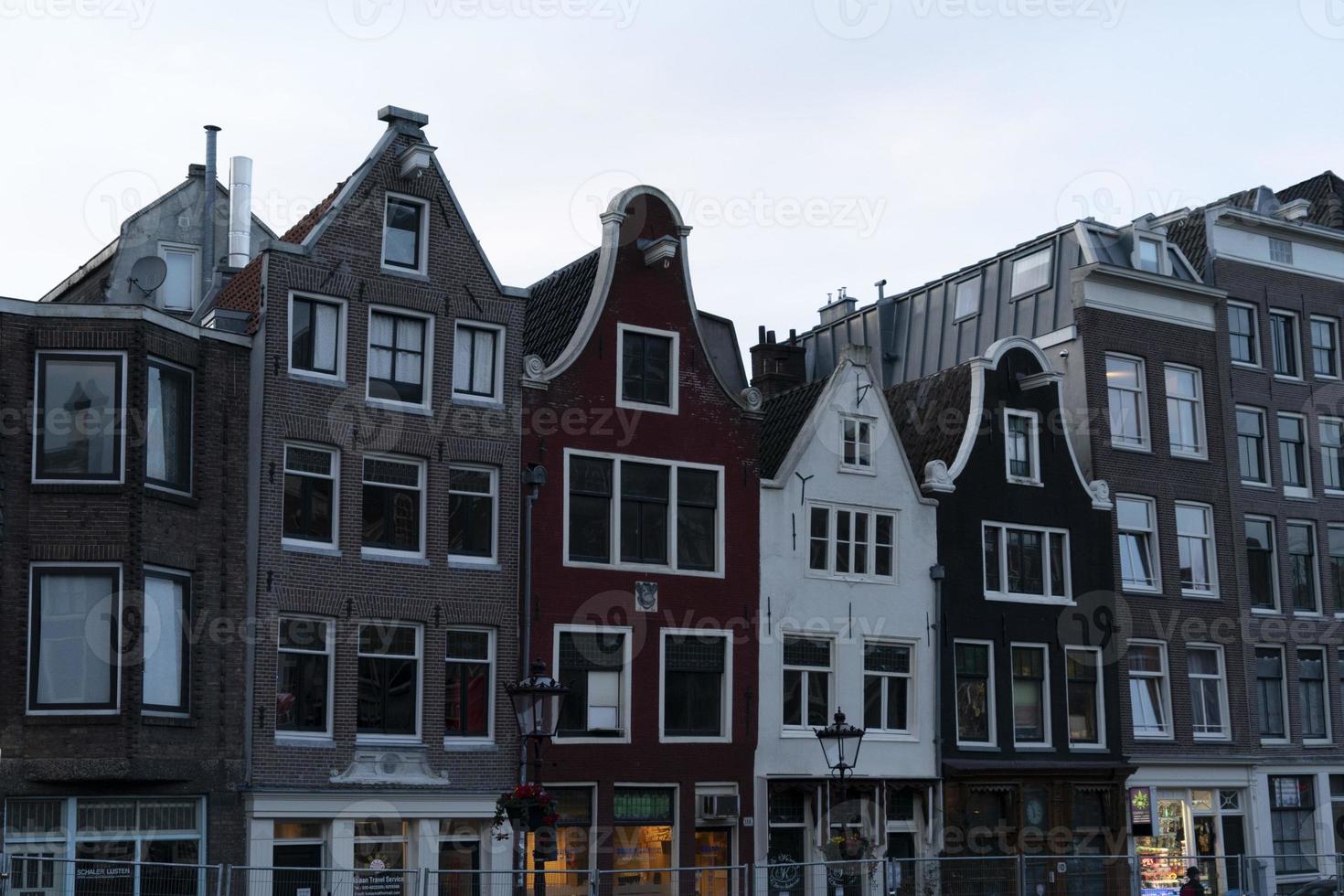 AMSTERDAM, NETHERLAND - FEBRUARY 25 2020 - old town canals photo