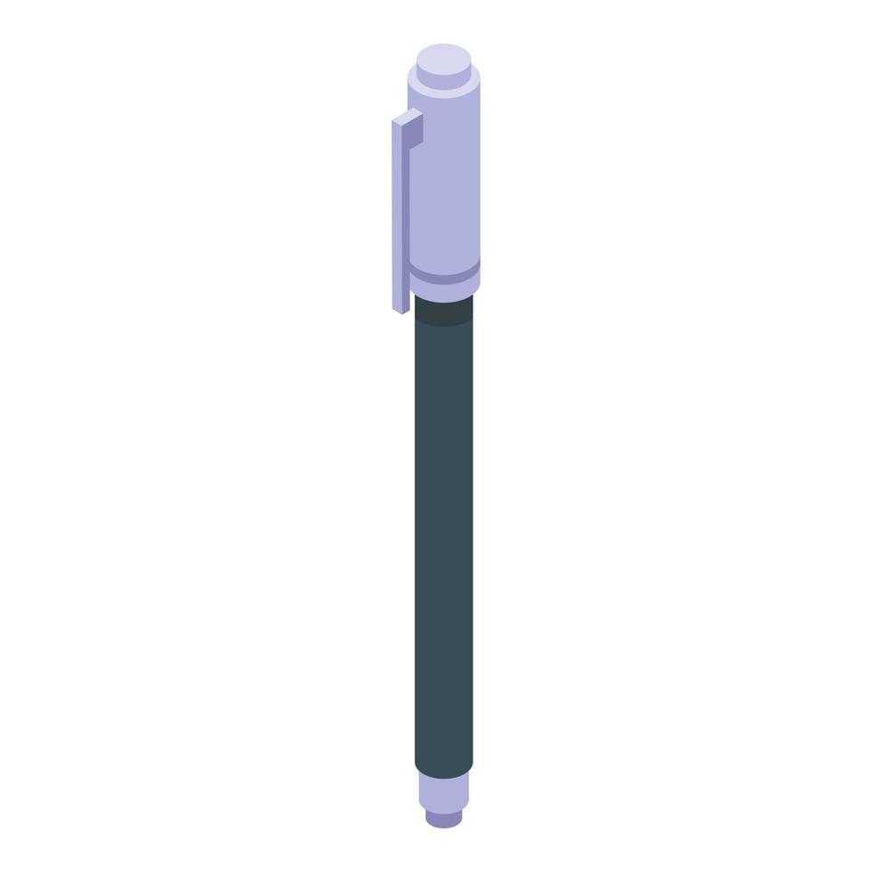 Ink digital pen icon isometric vector. Tablet sign vector