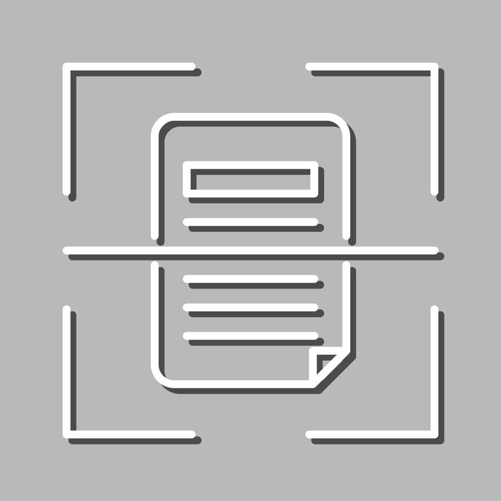 Scan Vector Icon