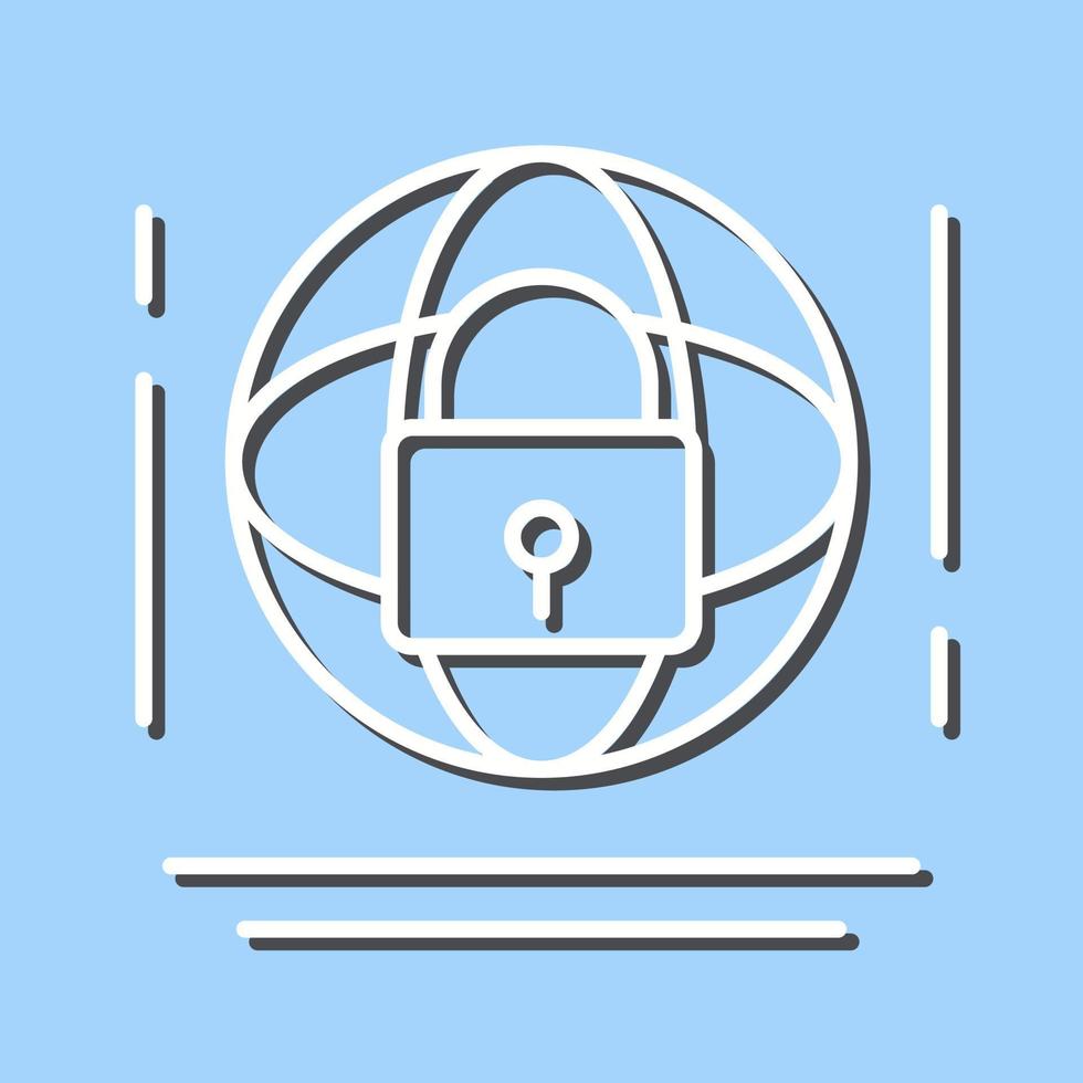 Internet Security Vector Icon