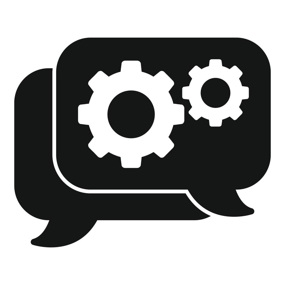 Message technical icon simple vector. Business paper vector
