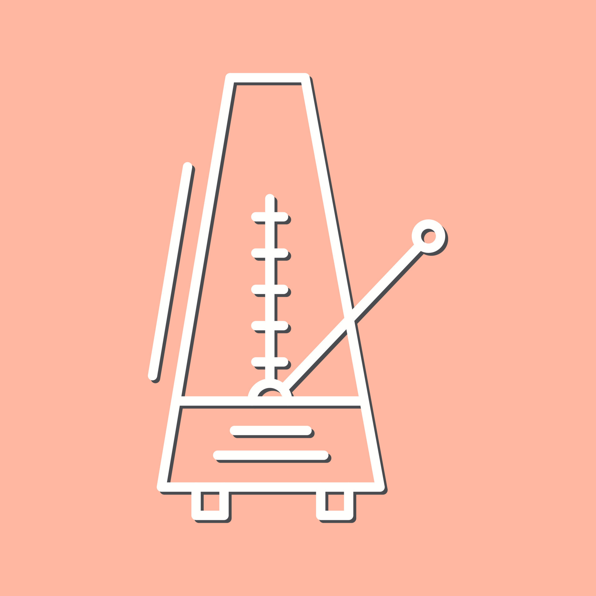 Metronome Vector Icon 20247035 Vector Art at Vecteezy