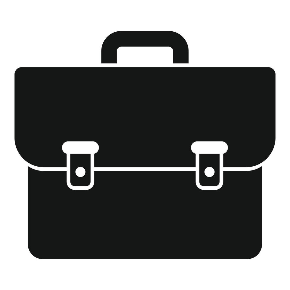Technical case icon simple vector. Paper manual vector