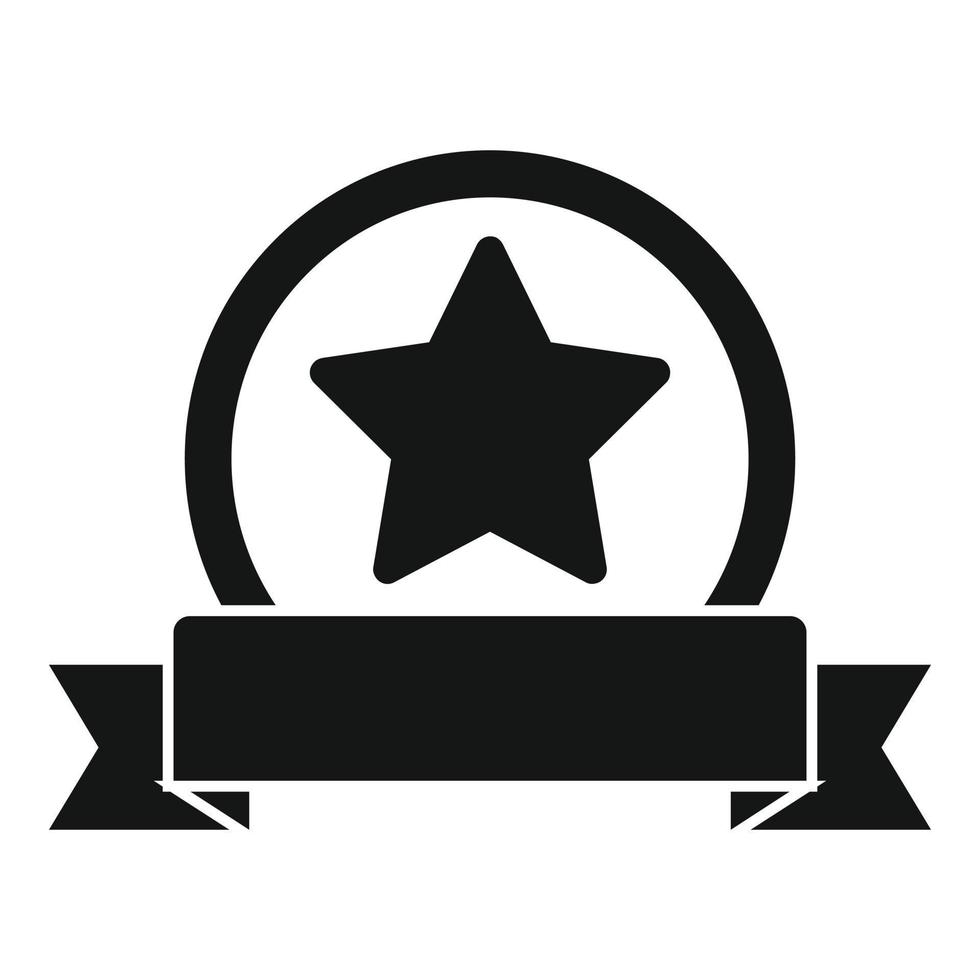 Star brand ambassador icon simple vector. Social media vector