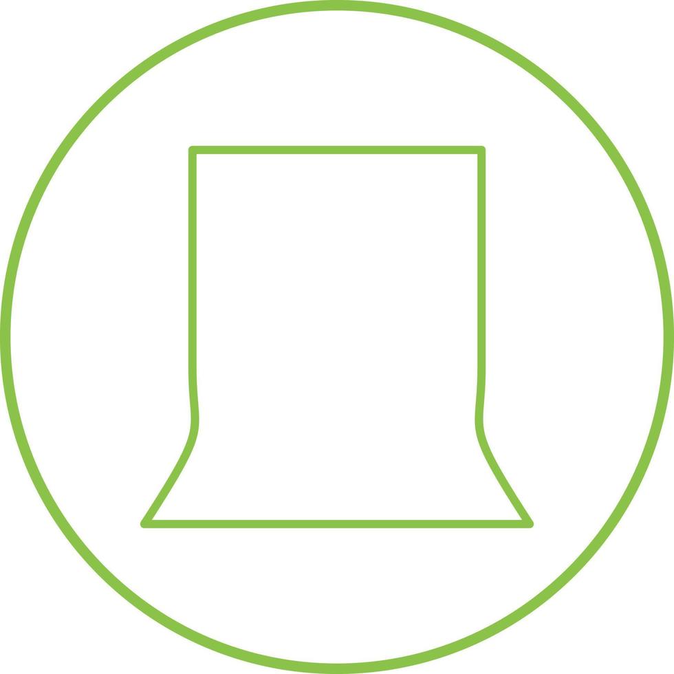 Unique Back Stand Vector Icon