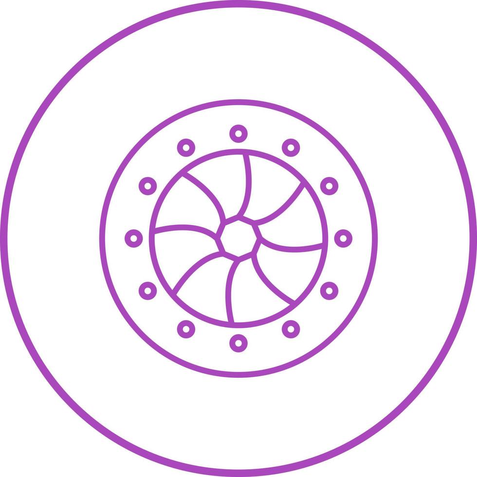 Unique Optical Diaphram Vector Icon