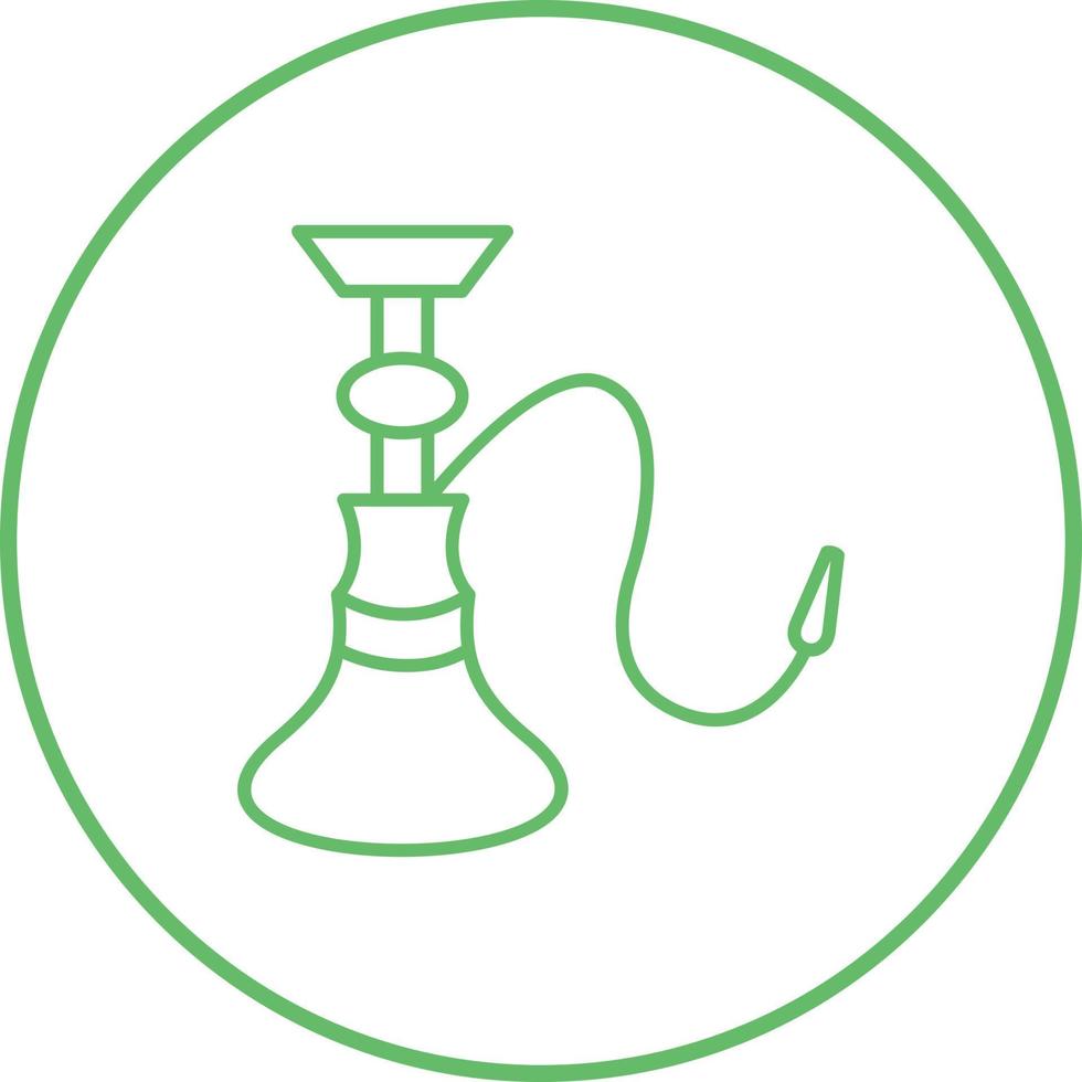 icono de vector de cachimba único