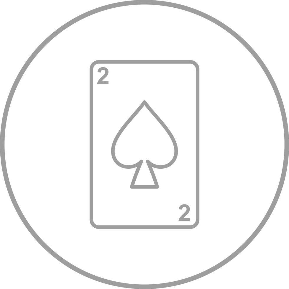 Spades Card Vector Icon