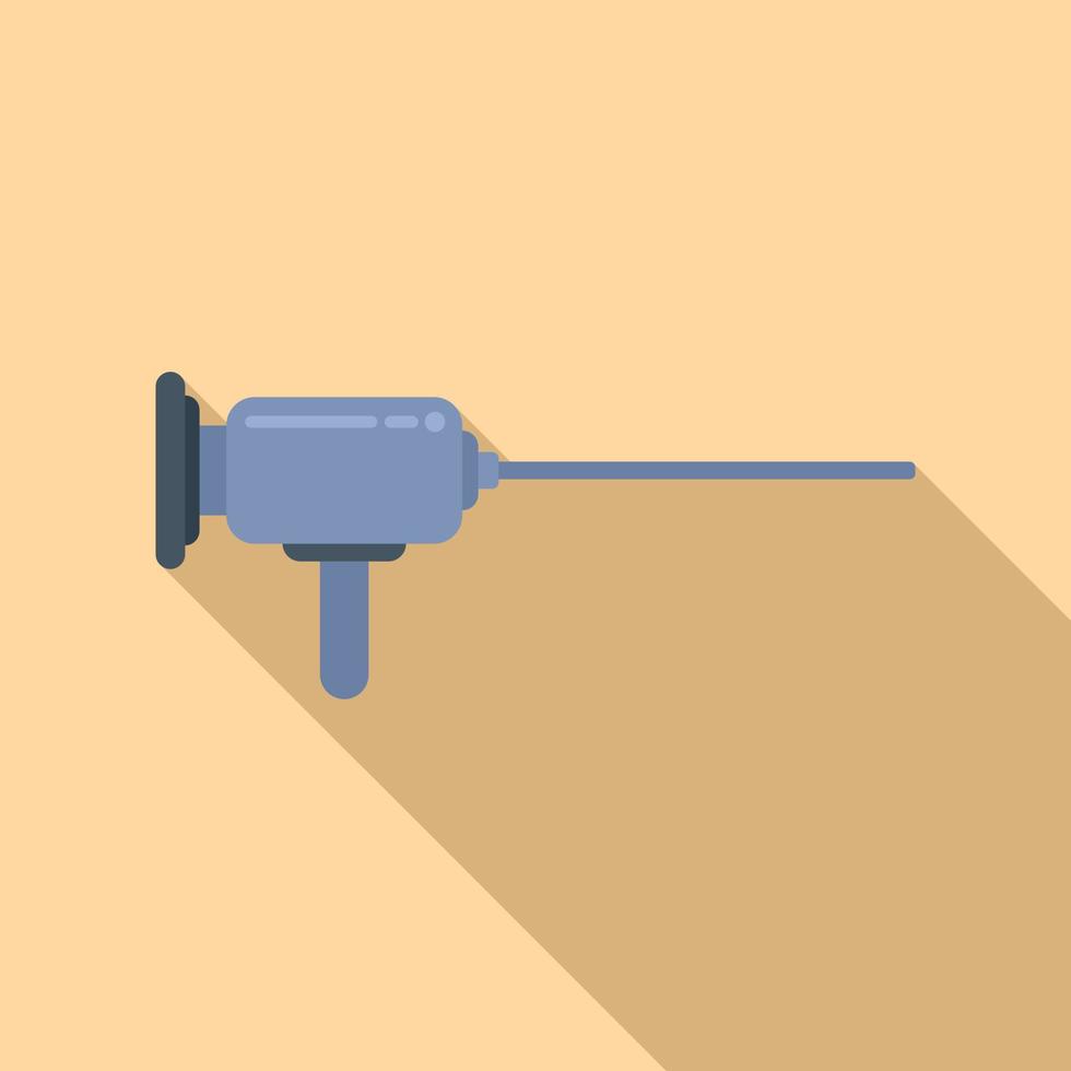 Gastroenterology icon flat vector. Medical camera vector