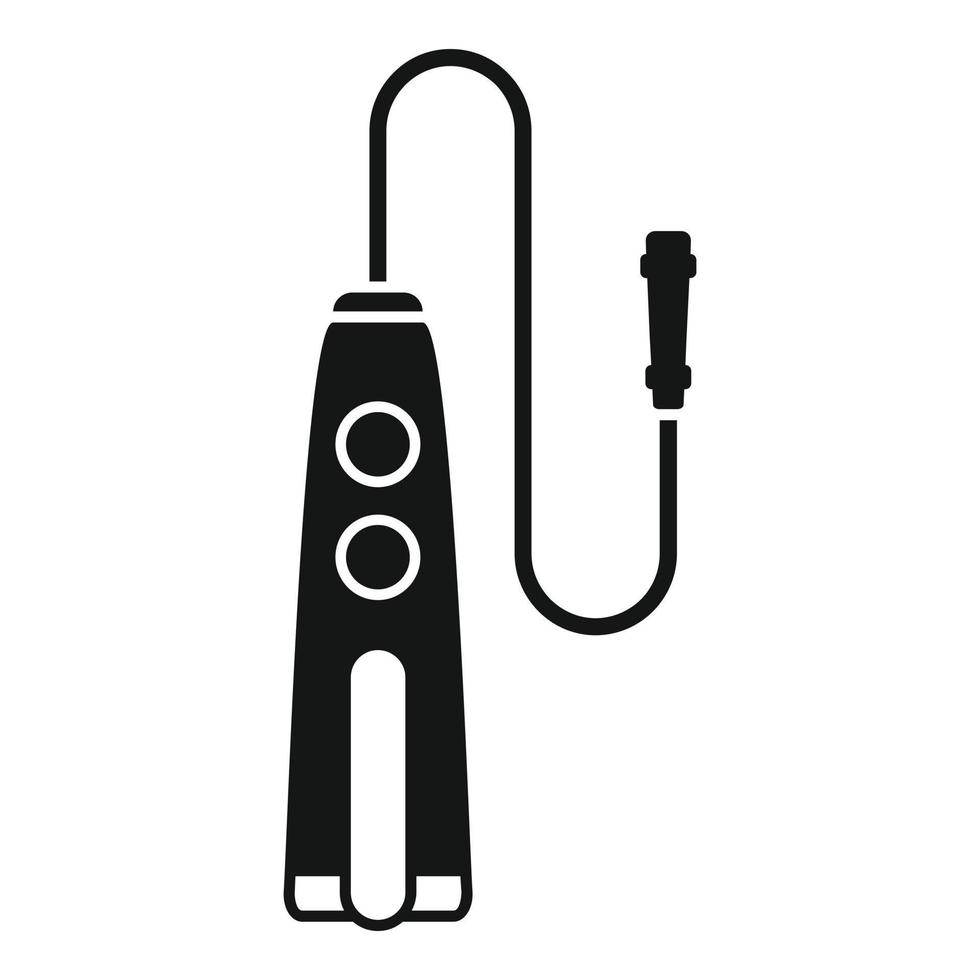 Endoscope inspection icon simple vector. Medical examination vector