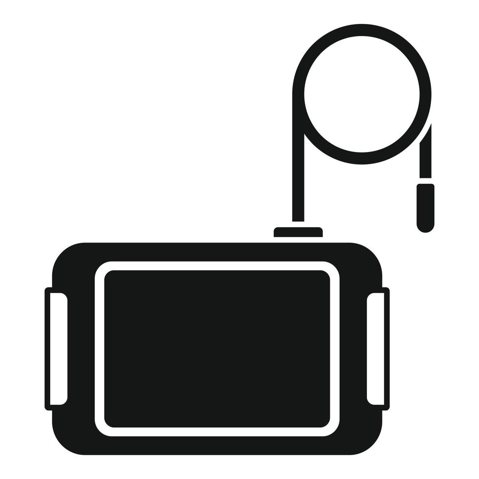 Endoscope examination icon simple vector. Medical health vector