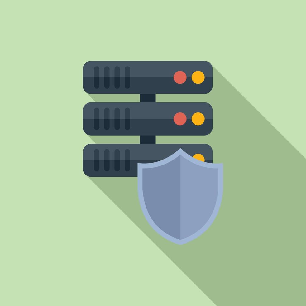 Server password protection icon flat vector. Screen change 20248582