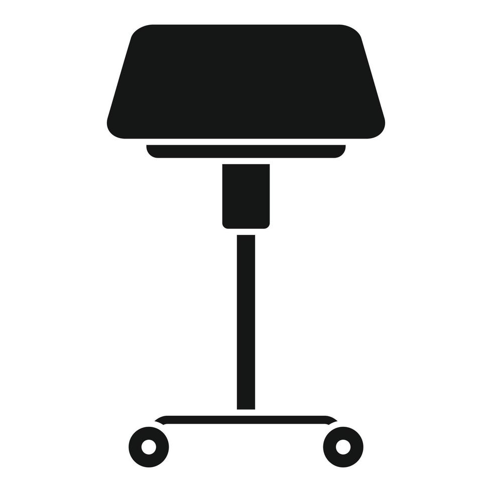 Office chair icon simple vector. Workspace sit vector