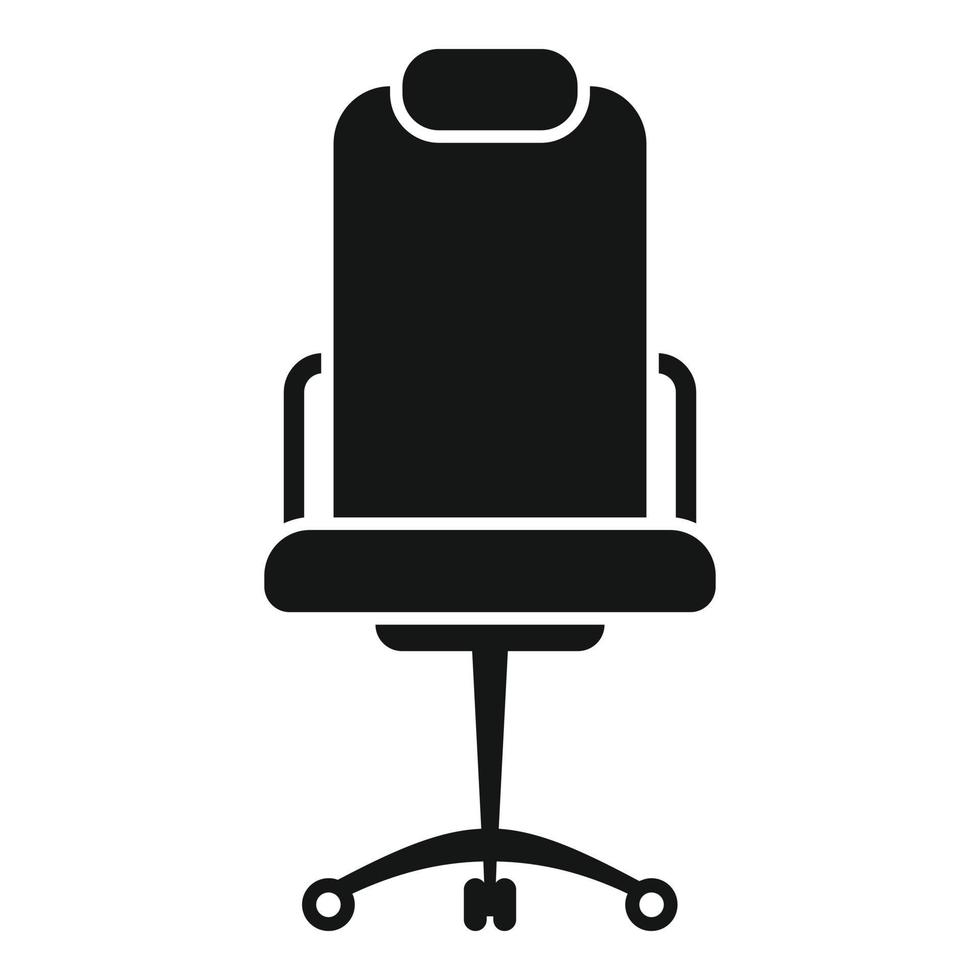 Work chair icon simple vector. Office sit vector