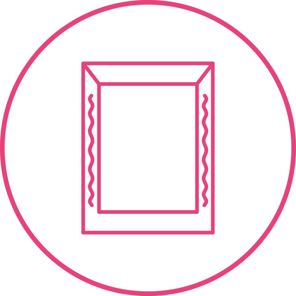 Unique Frame Vector Icon