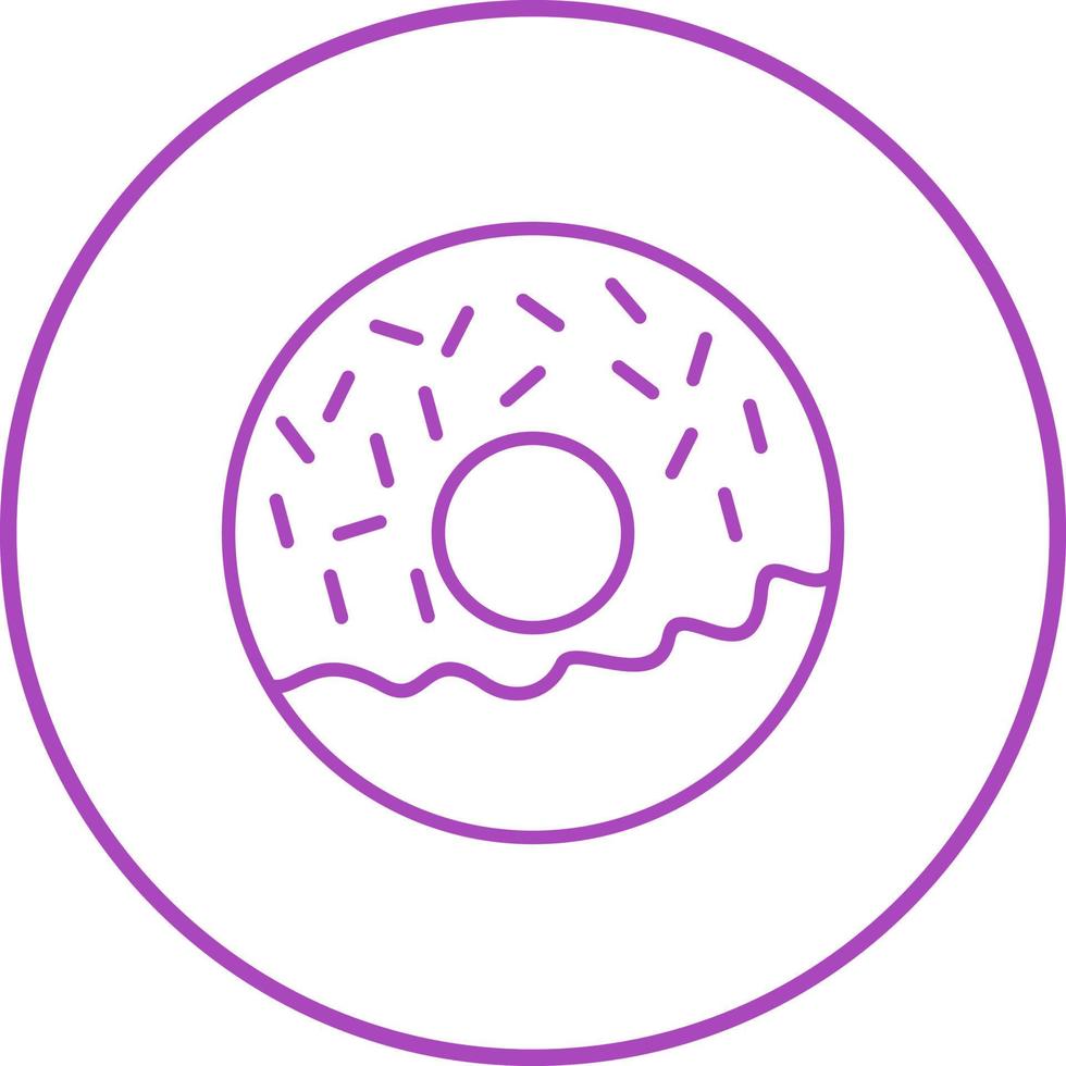 Doughnut Vector Icon