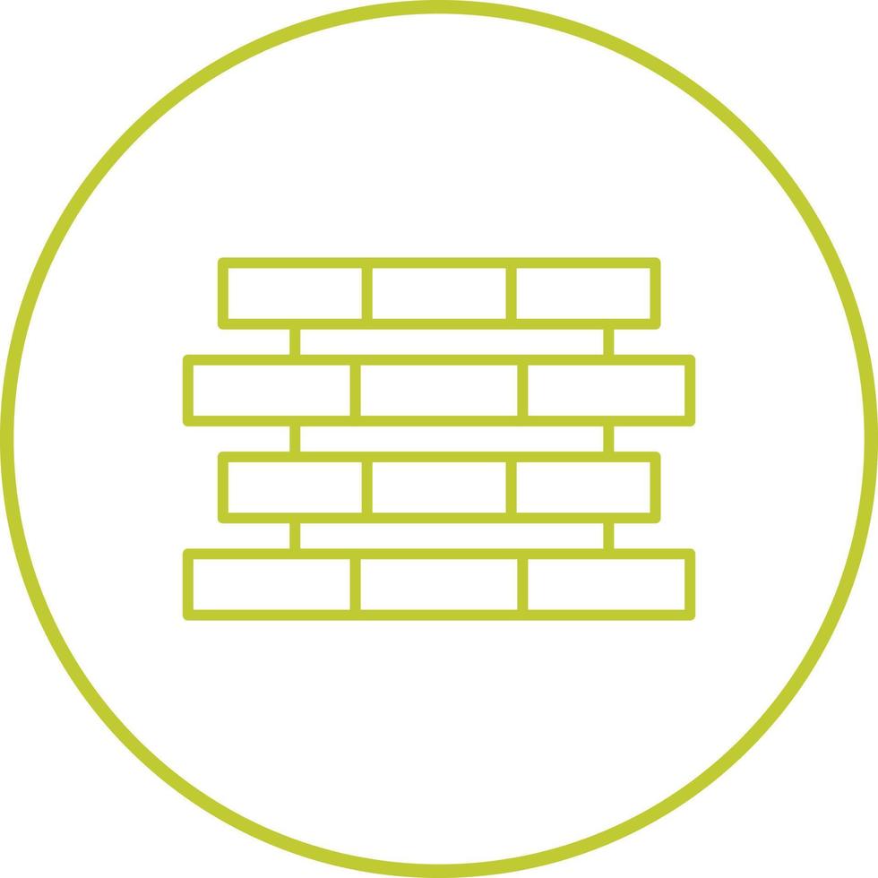 Unique Bricks Vector Icon