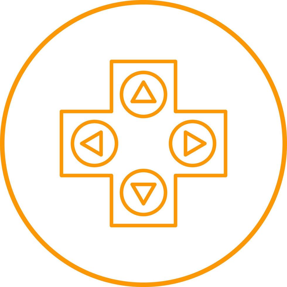 Unique Gaming Control Vector Icon