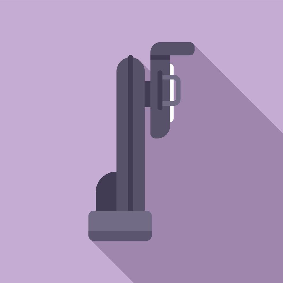 Cancer mammography machine icon flat vector. Breast health vector