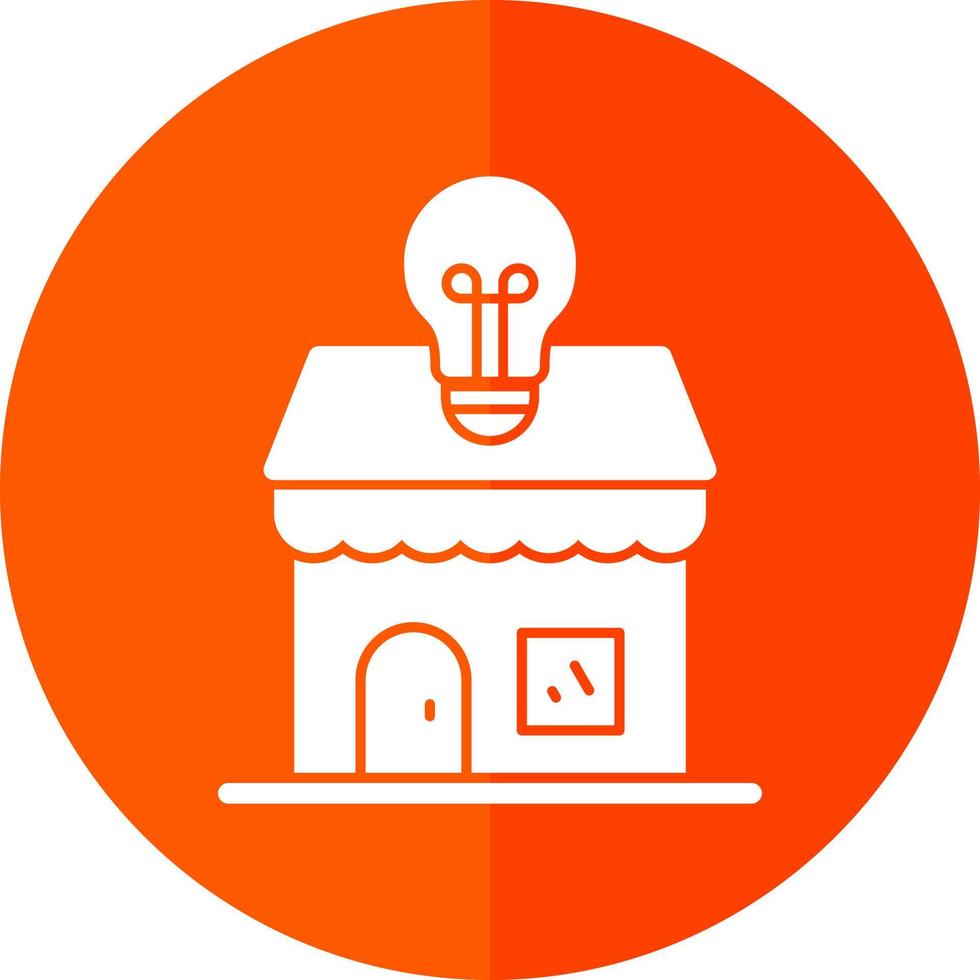 Electronics Shop Vector Icon Design