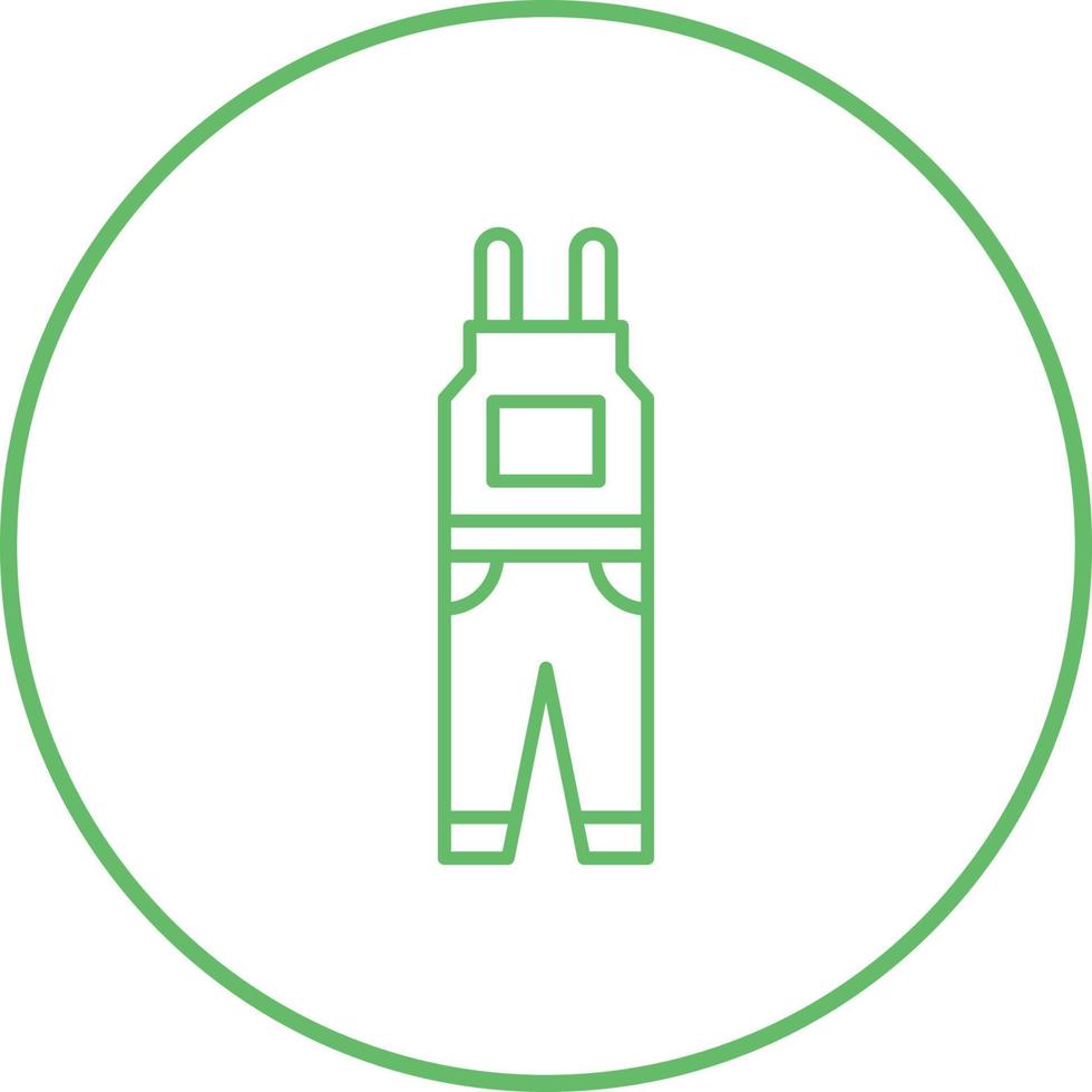 Jumpsuit Vector Icon