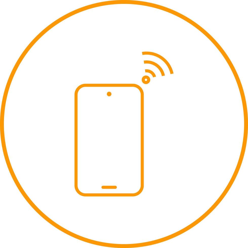 Unique Connected Device Vector Icon