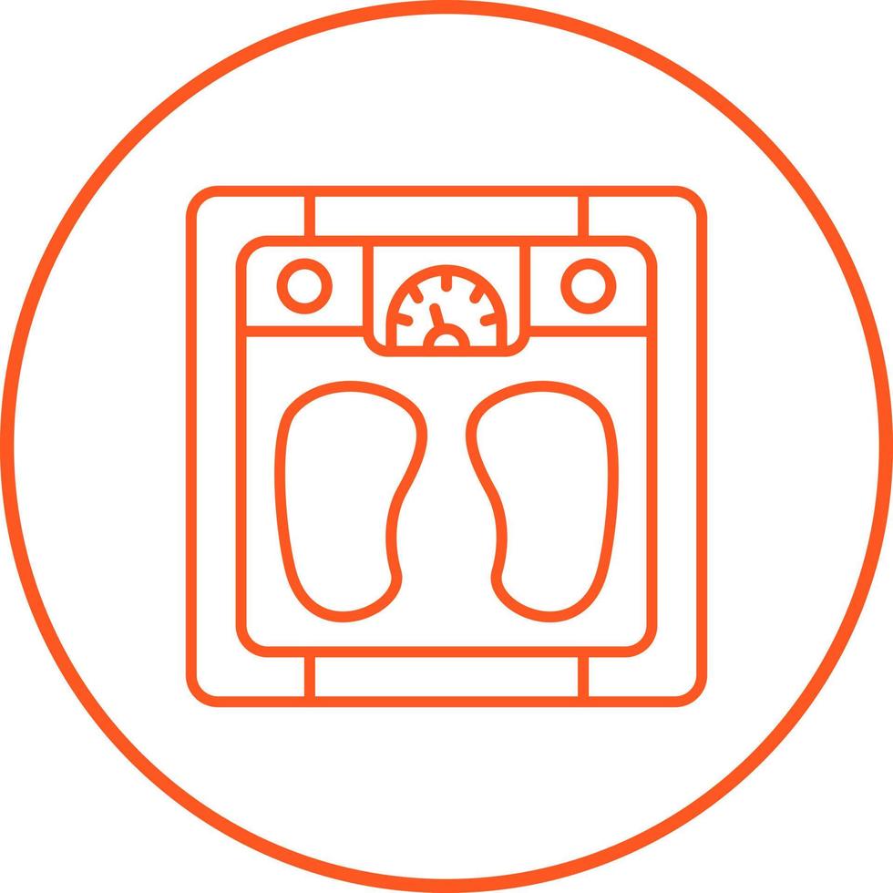 Weighing Scale Vector Icon