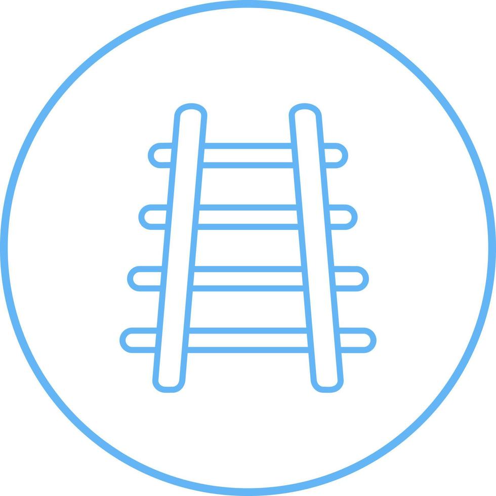 Train Tracks Vector Icon