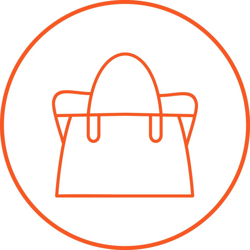 icono de vector de bolsa