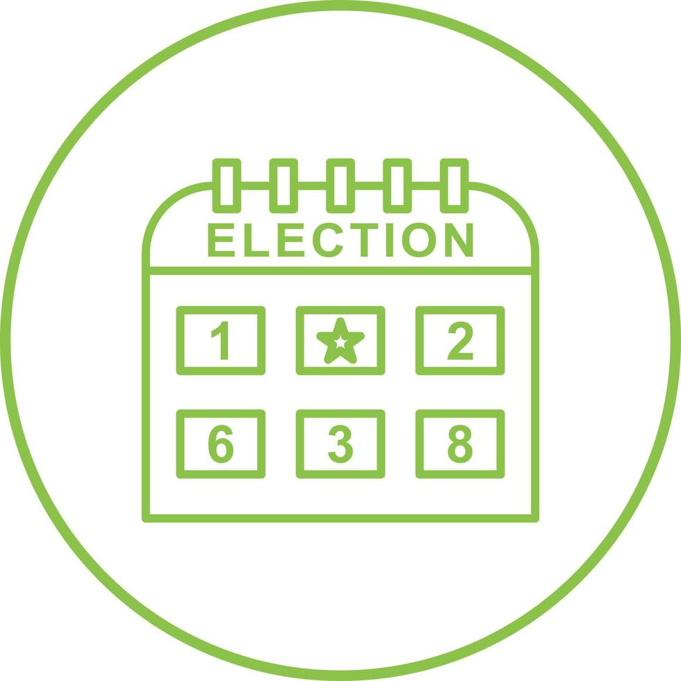 Election Day Vector Icon