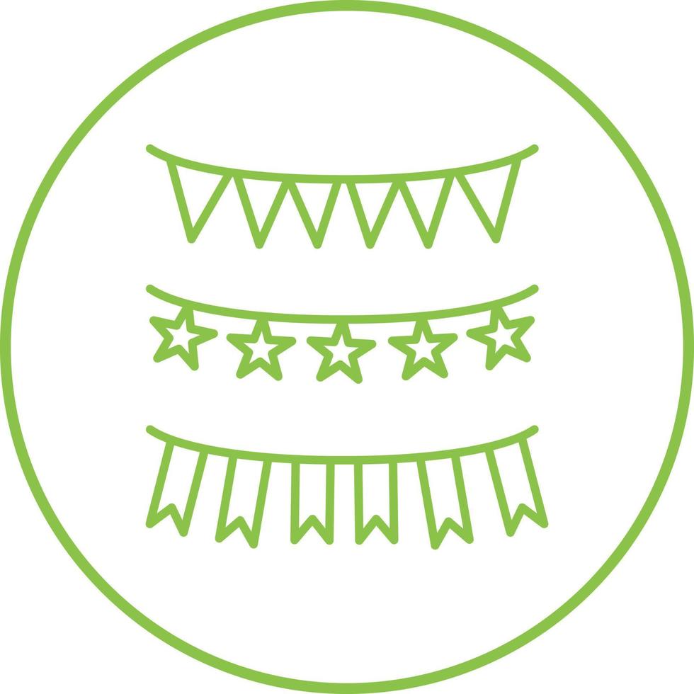 Garlands Vector Icon