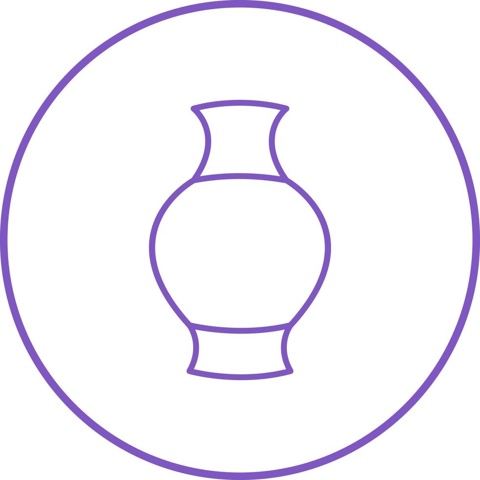 Antique Jar Vector Icon