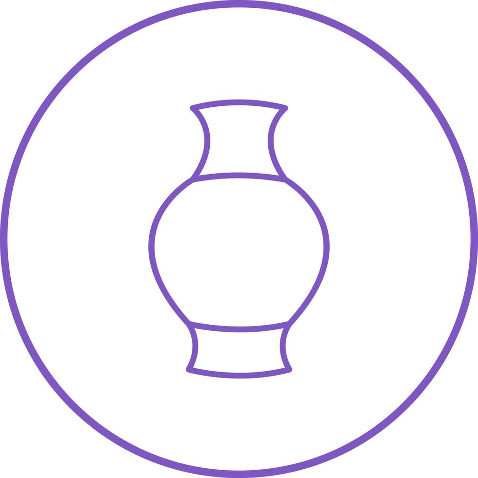 Antique Jar Vector Icon