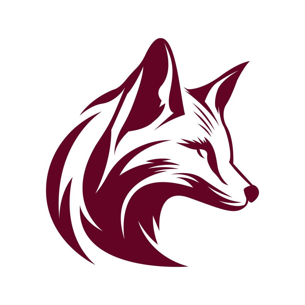 The Cunning Fox A Symbol of Intelligence and Adaptability, Mascot Logo Concept Vector Illustration Cartoon. Suitable For Logo, Wallpaper, Banner, Card, Book Illustration, T-Shirt, Sticker, Cover, etc