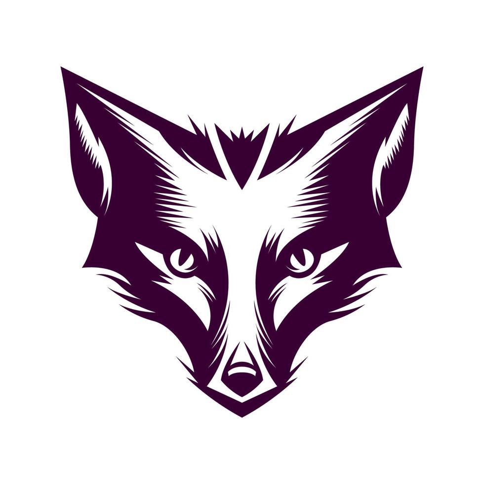 The Cunning Fox A Symbol of Intelligence and Adaptability, Mascot Logo Concept Vector Illustration Cartoon. Suitable For Logo, Wallpaper, Banner, Card, Book Illustration, T-Shirt, Sticker, Cover, etc