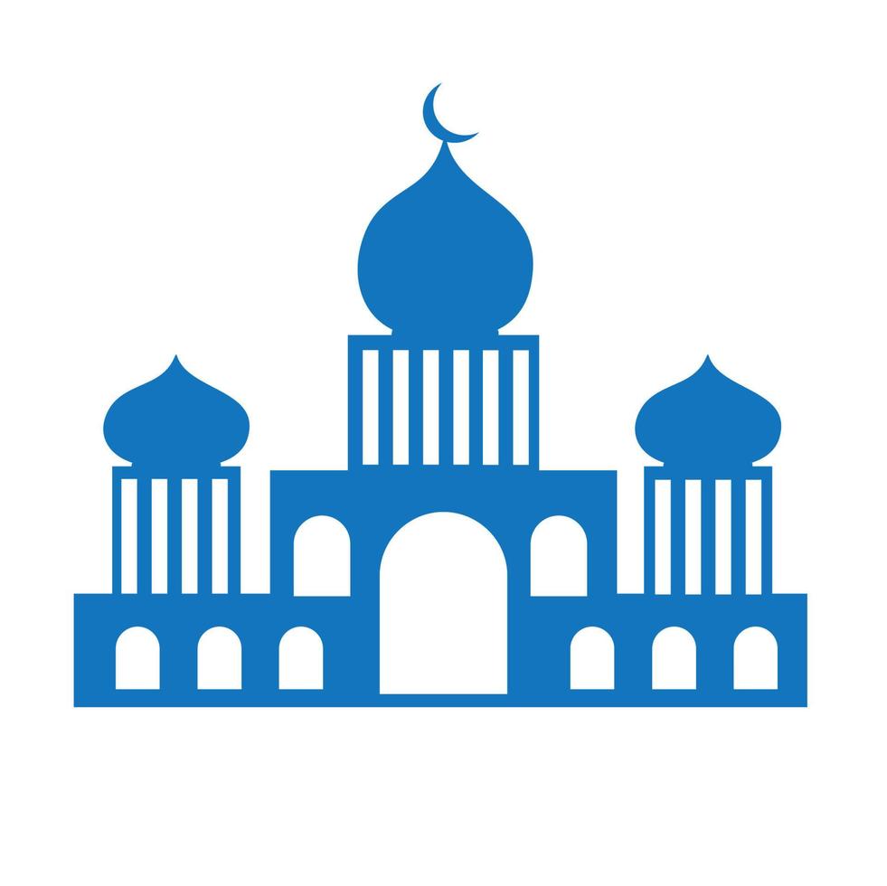Mosque icons logo illustration vector
