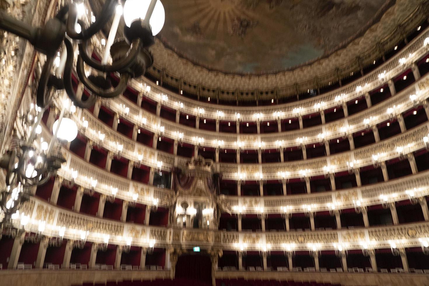 NAPLES, ITALY - FEBRUARY 1 2020 - Saint Charles Royal Theater in Naples photo