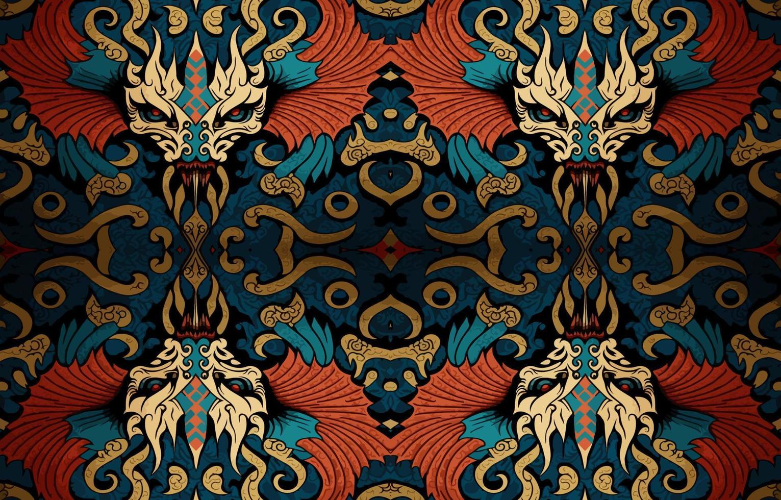 continuar tela sin costura modelo. resumen tela textil línea gráfico antiguo estilo. étnico continuar vector florido elegante lujo Clásico retro diseño. Arte impresión continuar para ropa antecedentes fondo de pantalla